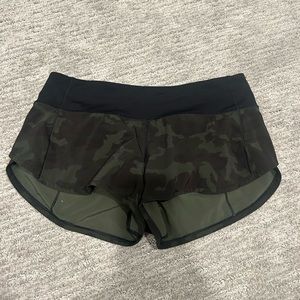 Lululemon camo shorts
